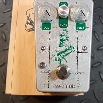 PissPot Pedals Fuzz Bomb Fuzzface Variant 2n3415 Transistors 2026 - Grey image 2