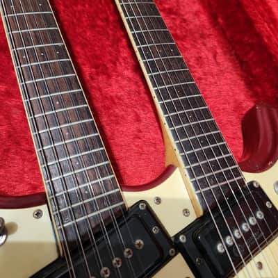 Mosrite Joe Maphis Double-neck 1966 - Candy Apple Red image 5