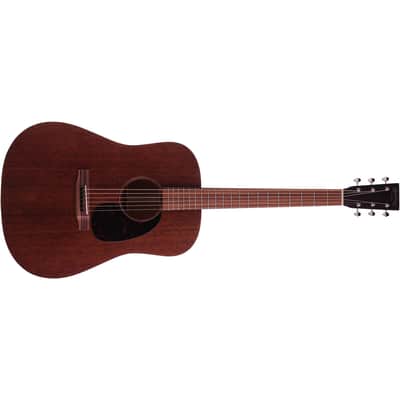 Martin D-15M Mahogany Dreadnought Acoustic Guitar w/ Sofshell Case - Natural image 3