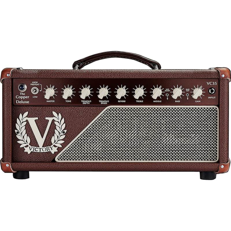 Victory VC35 The Copper Deluxe Guitar Amplifer Head, Open Box (Like New) image 1