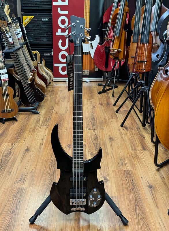 Warwick Rockbass Vampyre High Polish Black | Reverb