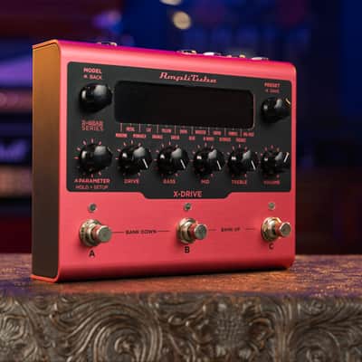 IK Multimedia Amplitube X-Drive Amp-Style Overdrive & Distortion Pedal – Mint with Box image 3