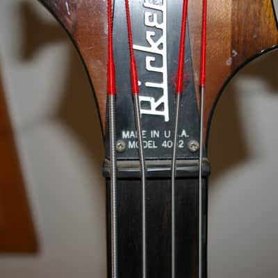 Rickenbacker 4002 1978 Maple Glo - One of the Rarest of the Rare bass guitars! image 9