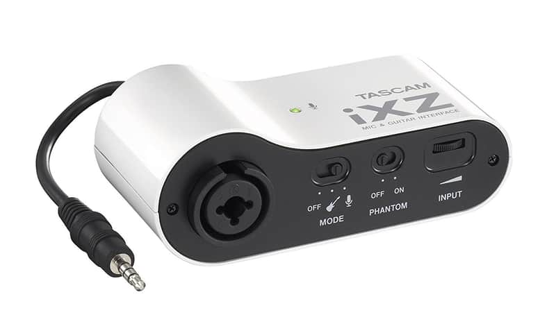 TASCAM iXZ Mic and Instrument Input for iPhone iPad or iPod Touch image 1
