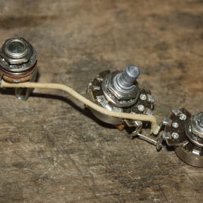 Fender Precision Telecaster Esquire Duo Sonic Musicmaster guitar bass pots harness 1957 1958 1956 image 1