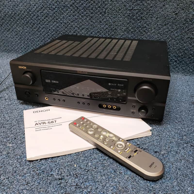 Denon AV Surround Sound Receiver - AVR-1507 - Stereo and Surround Audio image 1