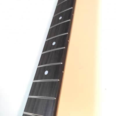LEFT HANDED Tele style 22 frets Unfinished Roasted Mapple Neck, rosewood image 9