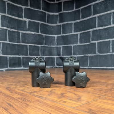 Yamaha DTX 1.5" Electronic Pad Clamp – 2PK – Black – Secure Mounting, Pro‑Grade Hardware, Tight Grip image 1