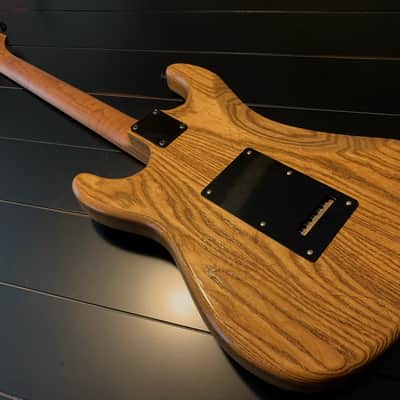 McCloud Stratocaster / Roasted Swamp Ash / Roasted Flame Maple 3x3 Neck / 2-Point Trem / Planet Tone 'Legacy' HB / Nitro image 5