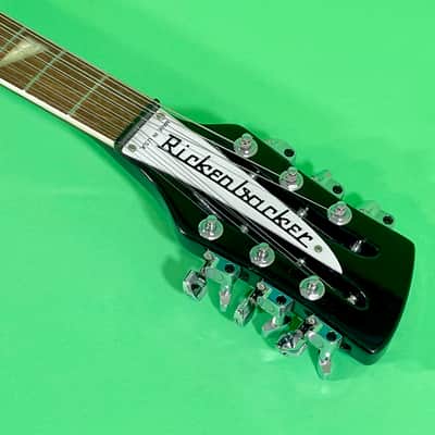 Rickenbacker 360/12 1990 - Jetglo Black RARE! image 11