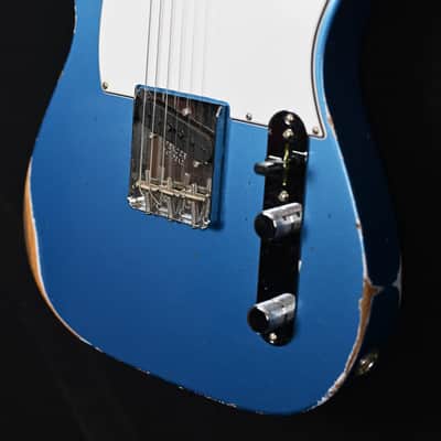 Fender Custom Shop 60's Telecaster from 2023 in Relic Lake Placid Blue with original hardcase image 6