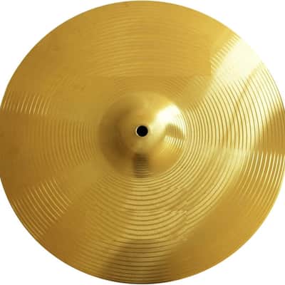 Hi Hat Cymbals Hero Brilliant Finish Bright Sound 14 Inch Drum High Hat Cymbals For Practice (14"Hi-Hats) image 2