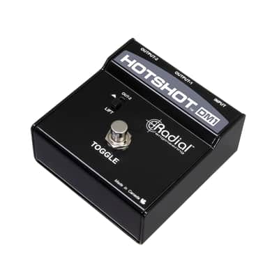Radial Engineering HotShot DM-1, Microphone Switcher with Momentary Toggle Footswitch image 3
