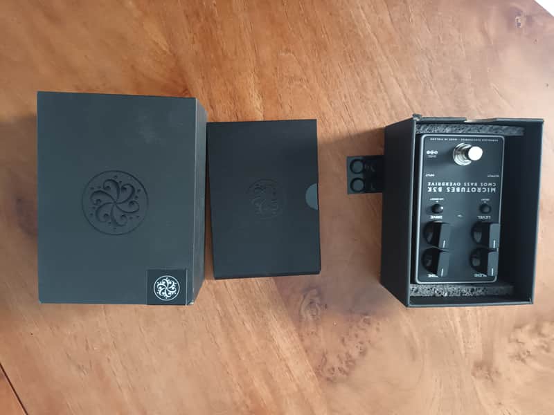 Darkglass Electronics Microtubes B3K V2 CMOS Bass Overdrive 2018 - Present - Black image 1