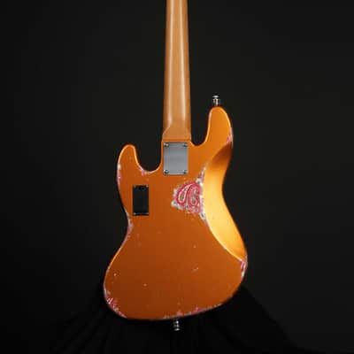 Dhatarattha DEB5 Jazz Bass 5 string - PAISLEY RELIC image 3
