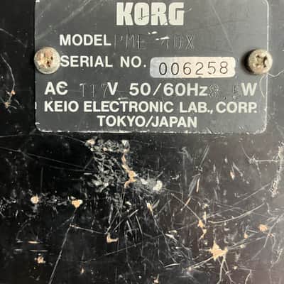Korg PME 40X Pedalboard w/ 4 Effect Modules Analog Delay image 7