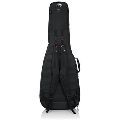 Cases Cases Semi-Hollow Flying V Style Electric Guitar Protective Carry Gig Bag image 2
