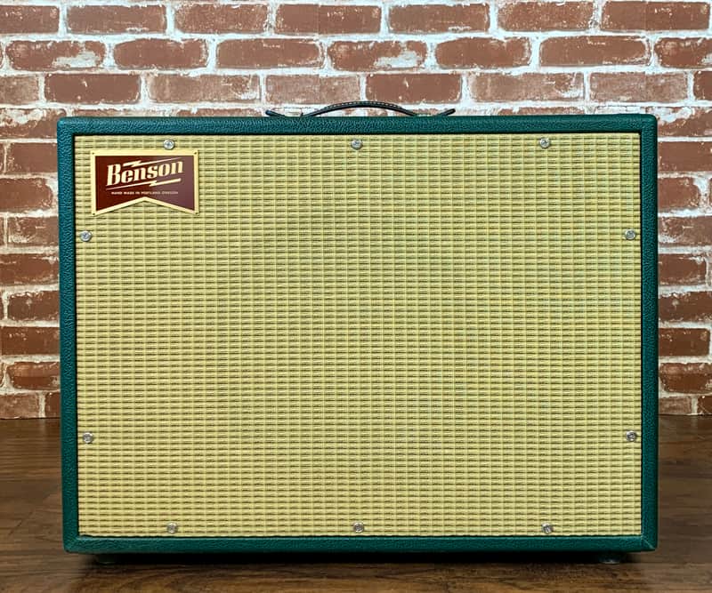 Benson Amps Earhart Reverb British Racing Green / Wheat image 1