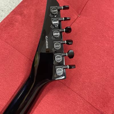 Jackson X Series Signature Phil Demmel Demmelition King V PDX-2 - 2015 - Black with Silver Bevels w/ Bare Knuckle Pickups and Bag image 15