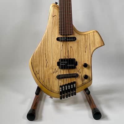 Sankey Guitars Gespalt 2019 Headless Guitar Natural 5lbs 1oz image 1