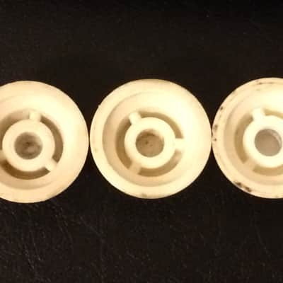 Fender Stratocaster knobs 1962 White image 3