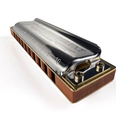Hohner 2005/20 Marine Band Deluxe 10 Hole Diatonic Harmonica, Db Major - M200502 image 9