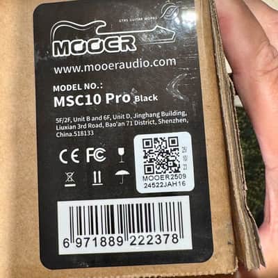 Mooer MSC10 PRO BLACK (White Pickguard) image 20