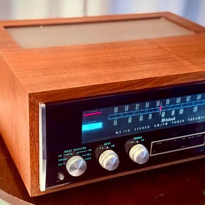 🎛️ McIntosh MX113 Solid State Tuner-Preamplifier – Clean • Tested • Walnut Cabinet • Plug & Play 🎶 image 6