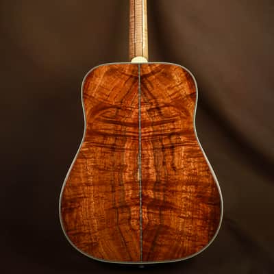 Gibson Dove Custom Shop Exotic Koa Masterpiece Acoustic Guitar Hummingbird image 5