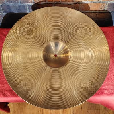 Zildjian 21" A. Zildjian '60s Stamp Ride Cymbal - Owned By Larry Myslewiec Previously Of Iggy Pop! image 4