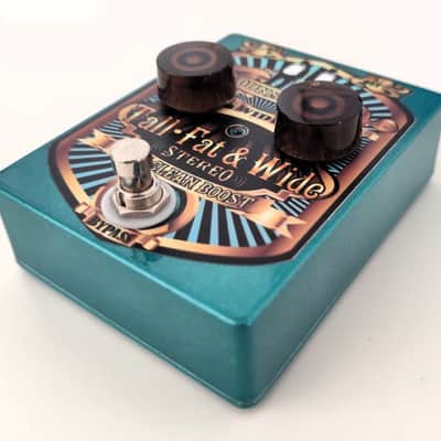 Lounsberry TFW-1 Tall Fat and Wide Clean Boost 2010s - Blue Graphic image 3