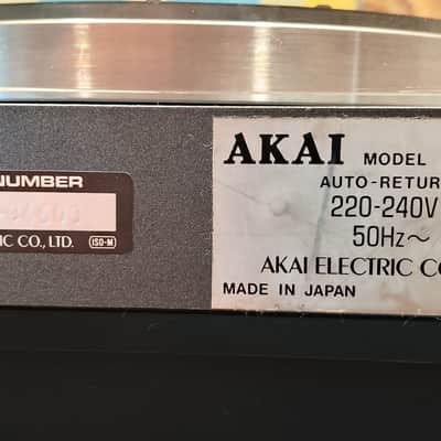 AKAI AP-100C Rare Vintage Turntable Serviced Belt Drive Warranty image 14