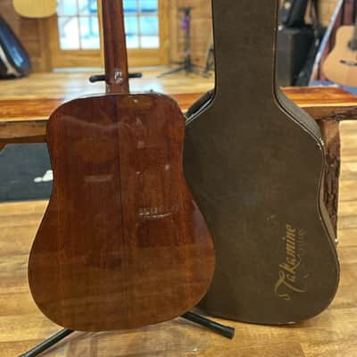 Takamine 12 String Acoustic Electric EF385 w Takamine Logo Case & Owners Manual image 12