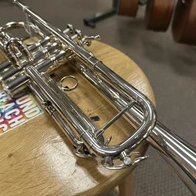 Allora ATR-580 Chicago Series Professional Silver Plated Bb Trumpet w/ Case image 5