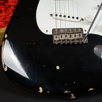 Fender Masterbuilt Private Collection Dennis Galuszka HAR Stratocaster 2017 - Black image 17