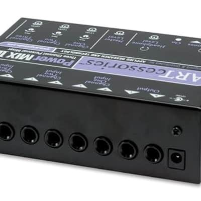 ART PowerMIX III 3-Channel Mini Stereo Line Mixer image 5