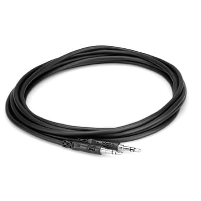Hosa CMM-110 - 3.5mm (1/8") TRS to Same, AUX Cable, 10ft image 1