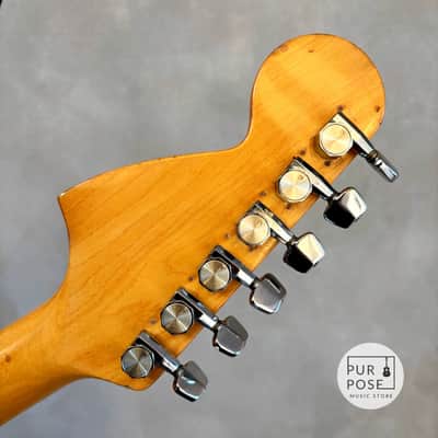 1970s Fernandes Burny Custom FST-75N "Oni-Sen" (Heavy Sen Ash) image 10