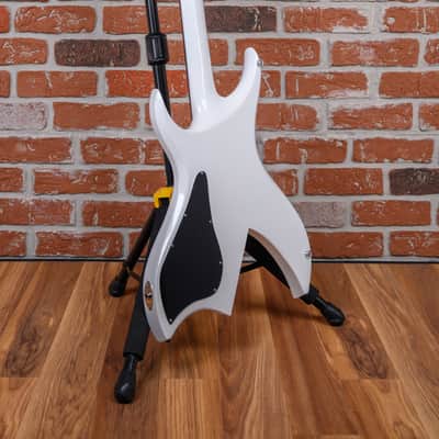 B.C. Rich USA Rich Bich Standard Glitter Rock White Built by Neal Moser in 2023 w/OHSC image 6
