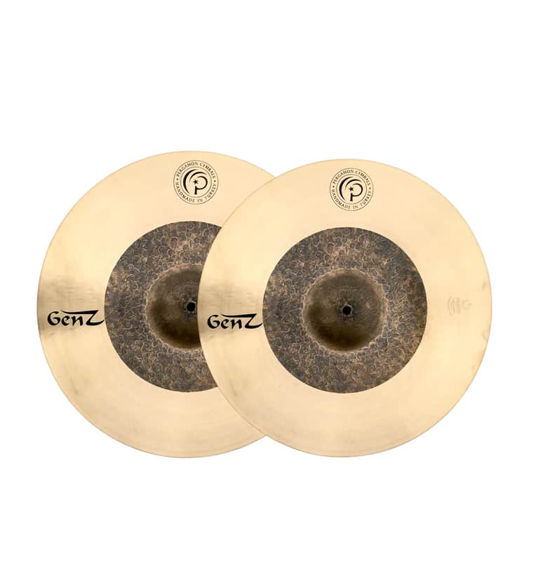 Pergamon Cymbals Gen Z Series 12'' Extra Heavy Hi-Hats (Pair) image 1