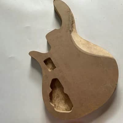 Unfinished Solid Basswood Electric Bass Body DIY Project image 6
