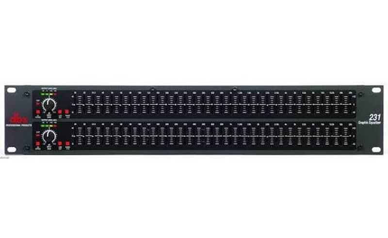 dbx 231s Dual Channel 31-Band EQ - Black image 1