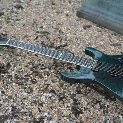 ESP E-II M-II 7B Baritone Evertune - Granite Sparkle image 7