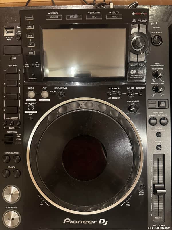 Pioneer CDJ-2000NXS2 Professional Multi Player 2010s - Black image 1
