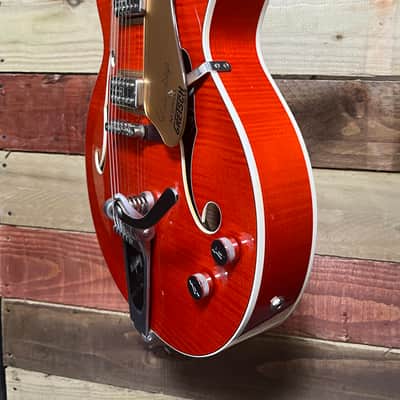 Gretsch G6120SSU Brian Setzer 2005 - Tennessee Orange image 8