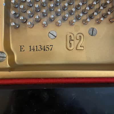 Yamaha G2 Grand Piano 1972 - Matte Black image 6