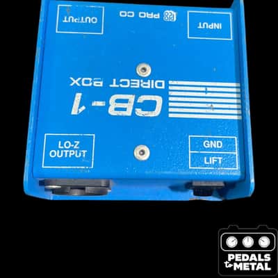 Pro Co CB-1 Direct Box #181816 - Blue - X19929 image 3