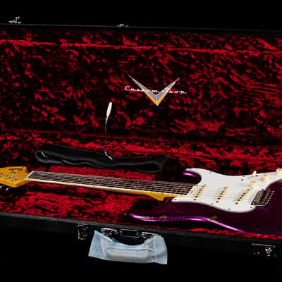 Fender Custom Shop NAMM LTD 1967 Strat Magenta Sparkle (147) | Reverb