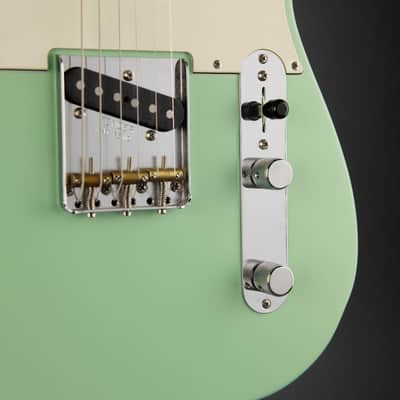 2018 Fender American Performer Telecaster Satin Surf Green image 9