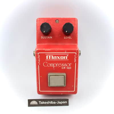 Maxon CP101 CP-101 Compressor Made in Japan Guitar Effect Pedal 127065 image 1